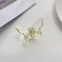 Sweet Butterfly Plastic Resin Hair Claws 1 Piece sku image 9