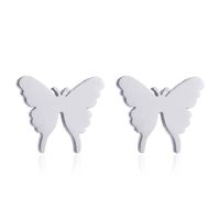 Fashion Butterfly Stainless Steel Plating Jewelry Set 2 Pieces main image 4