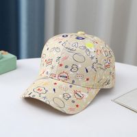 Children Unisex Fashion Graffiti Printing Baseball Cap sku image 3