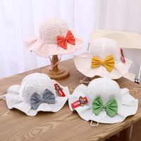 Girl's Sweet Bow Knot Bucket Hat main image 5