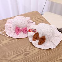 Girl's Sweet Bow Knot Bucket Hat main image 4