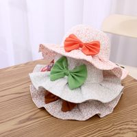 Girl's Sweet Bow Knot Bucket Hat main image 2