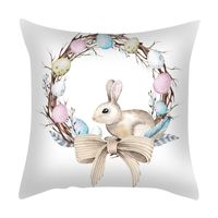 Cute Rabbit Fibre Peach Skin Pillow Cases sku image 18