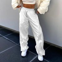 Women's Casual Daily Simple Style Streetwear Solid Color Full Length Casual Pants main image 5