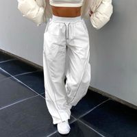Women's Casual Daily Simple Style Streetwear Solid Color Full Length Casual Pants main image 1
