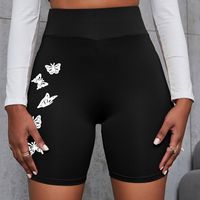 Women's Daily Casual Butterfly Shorts Printing Shorts main image 3