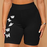 Women's Daily Casual Butterfly Shorts Printing Shorts main image 1