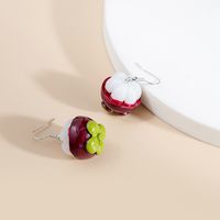 1 Pair Cute Fruit Resin Women's Earrings main image 2
