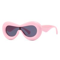 Casual Pc Special-shaped Mirror Full Frame Women's Sunglasses main image 2