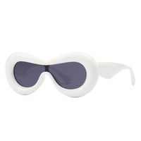 Casual Pc Special-shaped Mirror Full Frame Women's Sunglasses sku image 7
