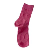 Women's Sports Solid Color Cotton Crew Socks A Pair main image 2
