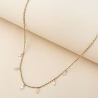 Simple Style Geometric Stainless Steel Plating Necklace 1 Piece main image 1