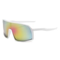 Fashion Solid Color Pc Square Full Frame Sports Sunglasses sku image 10