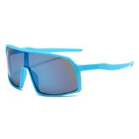 Fashion Solid Color Pc Square Full Frame Sports Sunglasses sku image 5