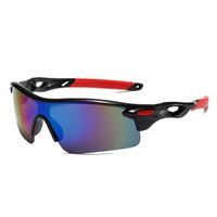 Basic Solid Color Ac Special-shaped Mirror Full Frame Sports Sunglasses sku image 8