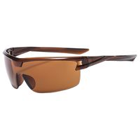 Basic Gradient Color Pc Special-shaped Mirror Half Frame Sports Sunglasses sku image 2