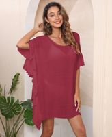 Women's Simple Style Solid Color Cover Ups sku image 5