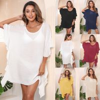 Women's Simple Style Solid Color Cover Ups main image 1