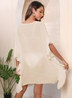 Women's Simple Style Solid Color Cover Ups main image 2