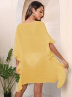 Women's Simple Style Solid Color Cover Ups sku image 4