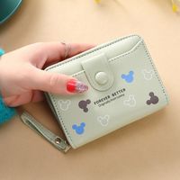 Women's Cartoon Pu Leather Zipper Wallets sku image 5