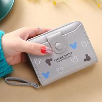 Women's Cartoon Pu Leather Zipper Wallets sku image 2