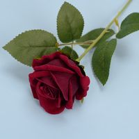 Elegant Rose Flannel Imitation Plants 1 Piece sku image 27