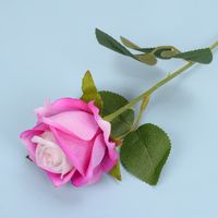 Elegante Rosa Franela Plantas De Imitación 1 Pieza sku image 32