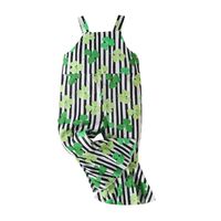 St. Patrick Fashion Four Leaf Clover Polyester Jumpsuits sku image 7