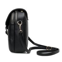 Women's Mini Pu Leather Solid Color Fashion Square Zipper Crossbody Bag main image 4