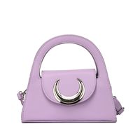 Women's Small All Seasons Pu Leather Solid Color Fashion Square Flip Cover Handbag main image 5