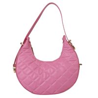 Women's Small Spring&summer Pu Leather Solid Color Fashion Dumpling Shape Zipper Cloud Shape Bag main image 2