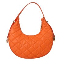 Women's Small Spring&summer Pu Leather Solid Color Fashion Dumpling Shape Zipper Cloud Shape Bag sku image 4