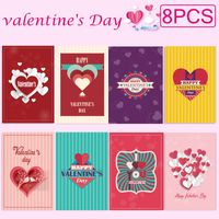 Valentine's Day Fashion Heart Shape Paper Daily Gift Stickers sku image 1