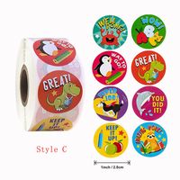 Cute Cartoon Animal Patterns Tags  Children Stickers sku image 3