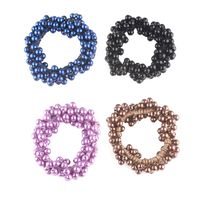 Women's Fashion Geometric Imitation Pearl Braid Hair Tie main image 3