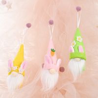 Christmas Cute Rabbit Carrot Cloth Party Hanging Ornaments 1 Piece main image 1