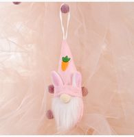 Christmas Cute Rabbit Carrot Cloth Party Hanging Ornaments 1 Piece sku image 3