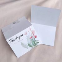 Thanksgiving Fashion Letter Flower Paper Daily Card 1 Piece sku image 9