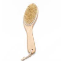 Casual Solid Color Wood Bath Brush 1 Piece main image 3