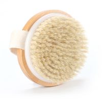 Casual Solid Color Wood Bath Brush 1 Piece sku image 4