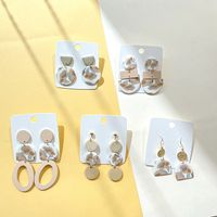 1 Pair Elegant Geometric Soft Clay Women's Drop Earrings main image 4