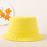 Mujeres Moda Color Sólido Impresión Aleros Anchos Sombrero De Copa sku image 1