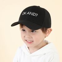 Children Unisex Casual Letter Embroidery Baseball Cap main image 5