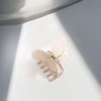 Sucré Papillon Plastique Évider Griffes De Cheveux 1 Pièce sku image 1