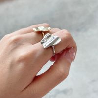 Simple Style Solid Color Copper Plating Open Ring 1 Piece main image 5