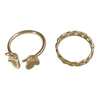 1 Pair Fashion Butterfly Alloy Women's Rings main image 3
