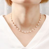 Vintage Style Pearl Handmade Plating Necklace 1 Piece main image 5