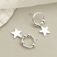 Simple Style Star Stainless Steel Plating Drop Earrings 1 Pair main image 5