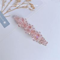 Sweet Artificial Crystal Hair Clip 1 Piece main image 2